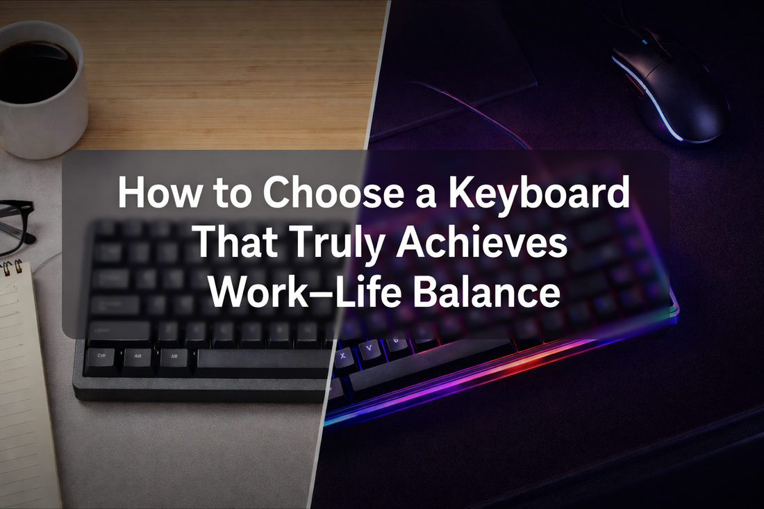 Work and Gaming Collide: The Essential Keyboard Guide to True Work–Life Balance
