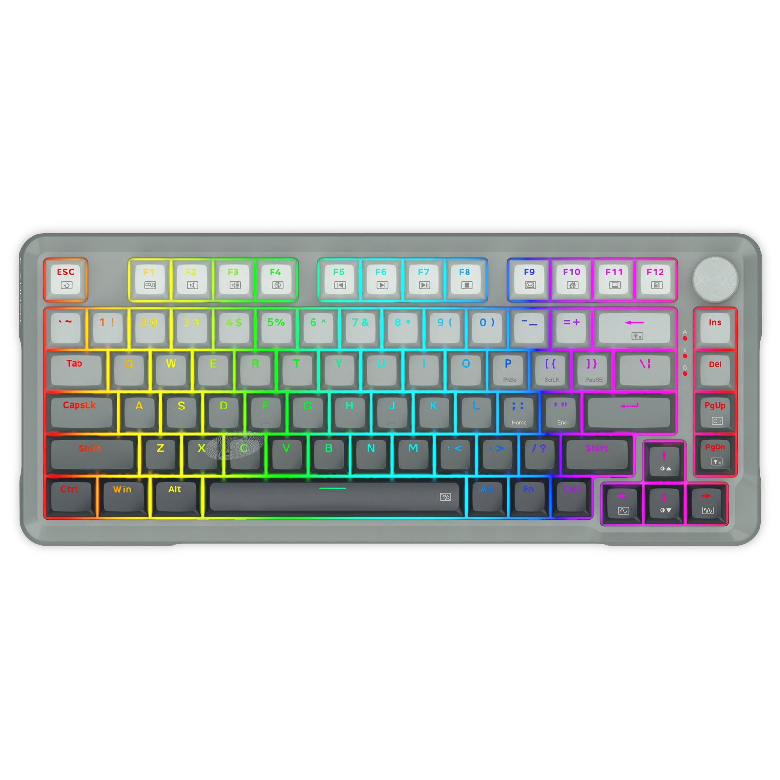 Teclado mecánico RGB con cable, efecto Hall y eje magnético para juegos