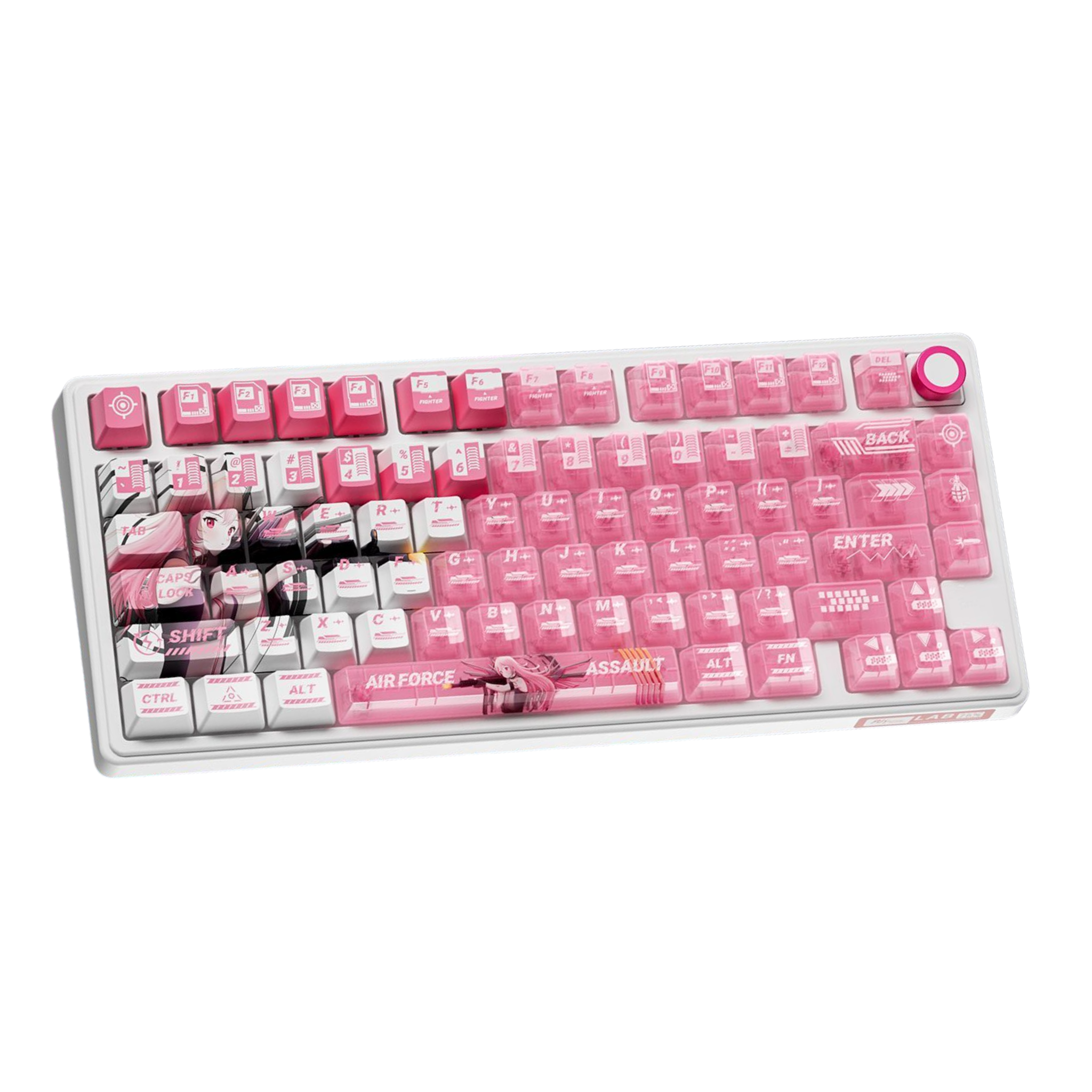 Kcelo RK R75 Pro TecladoMagnético RK R75 Pro| 0.005 RT, Hot-Swap, Perilla Multimedia