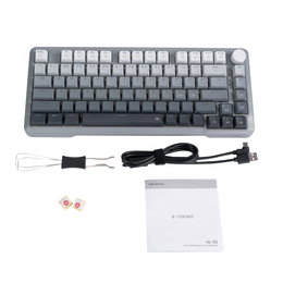 Teclado mecánico RGB con cable, efecto Hall y eje magnético para juegos