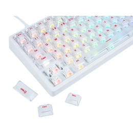 Teclado para juegos con cable Kcelo 75% Magnetic Switch Pro con almohadillas de amortiguación de grado eSports para PC de escritorio de la serie Professional