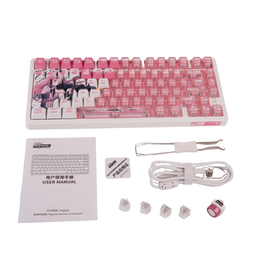 Kcelo RK R75 Pro TecladoMagnético RK R75 Pro| 0.005 RT, Hot-Swap, Perilla Multimedia