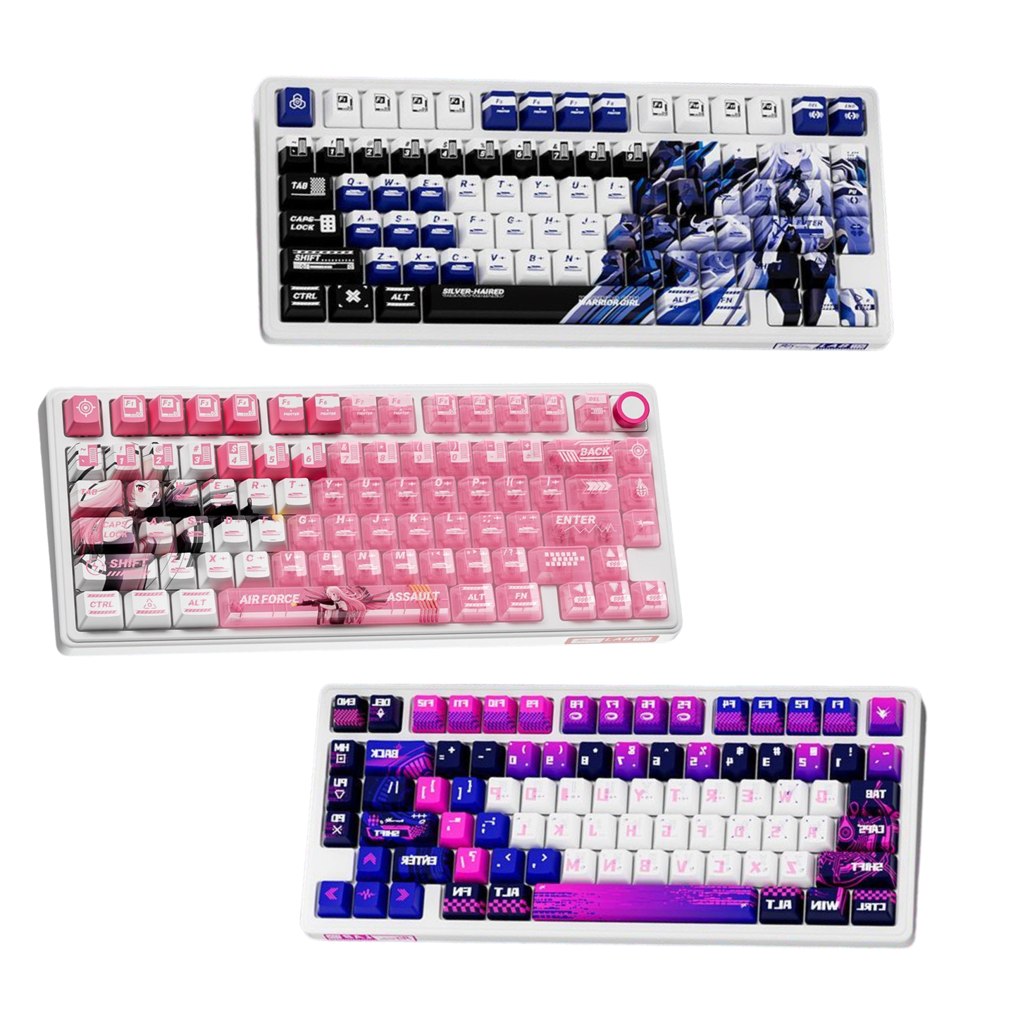 Kcelo RK R75 Pro TecladoMagnético RK R75 Pro| 0.005 RT, Hot-Swap, Perilla Multimedia