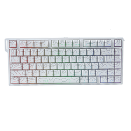 Teclado magnético para juegos con cable Kcelo Beta Classic 75% – Rendimiento en eSports