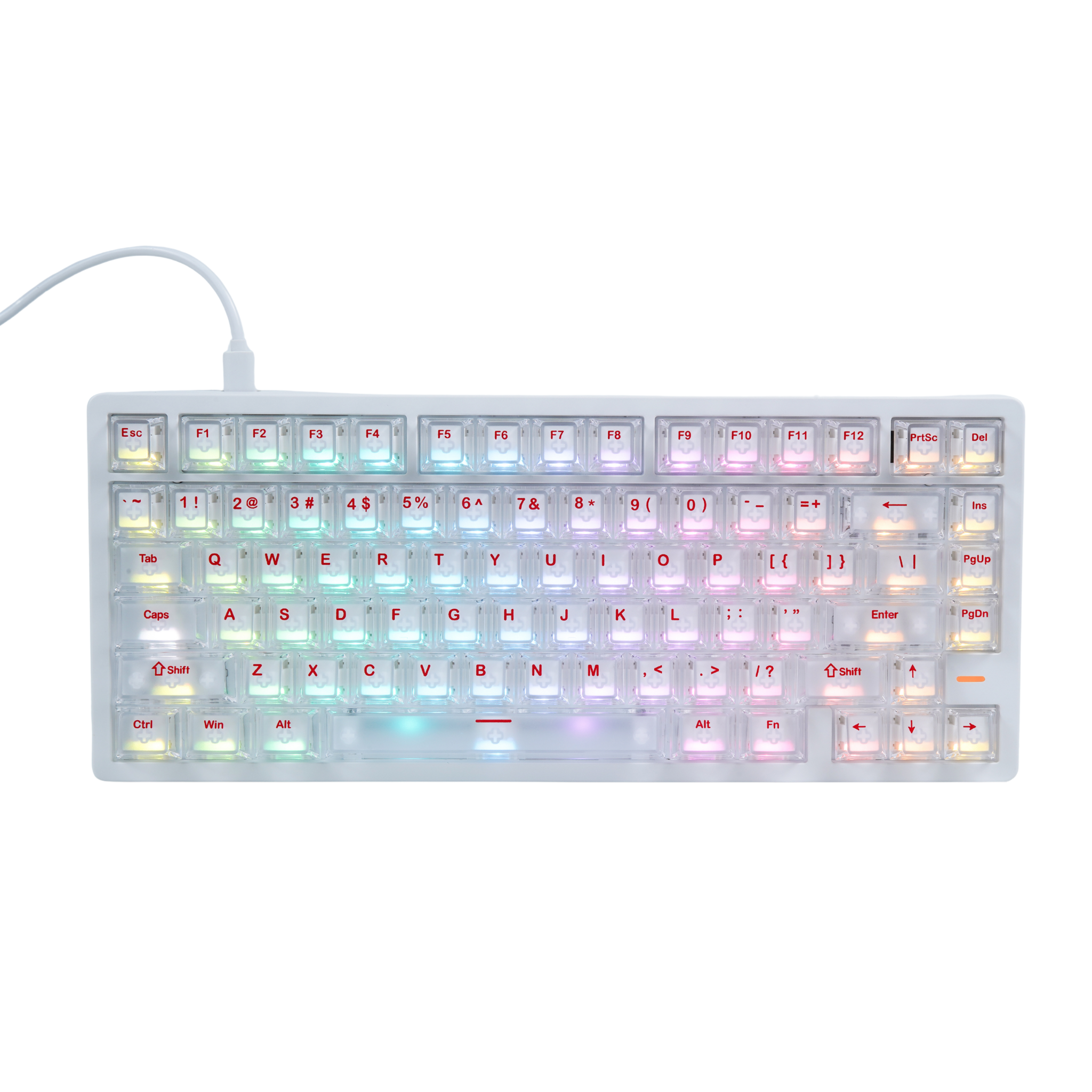 Teclado para juegos con cable Kcelo 75% Magnetic Switch Pro con almohadillas de amortiguación de grado eSports para PC de escritorio de la serie Professional