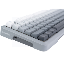 Teclado mecánico RGB con cable, efecto Hall y eje magnético para juegos