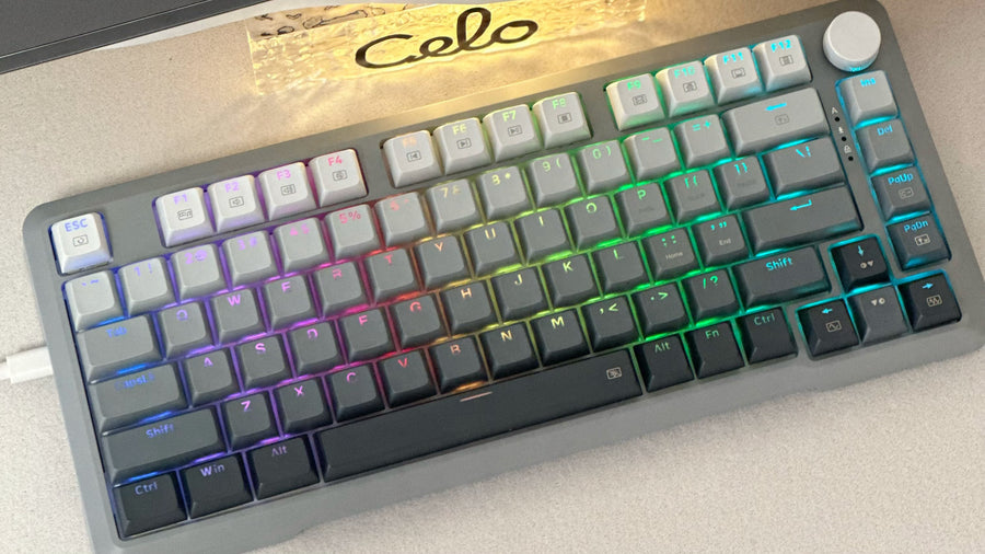 Magnetic axis keyboard