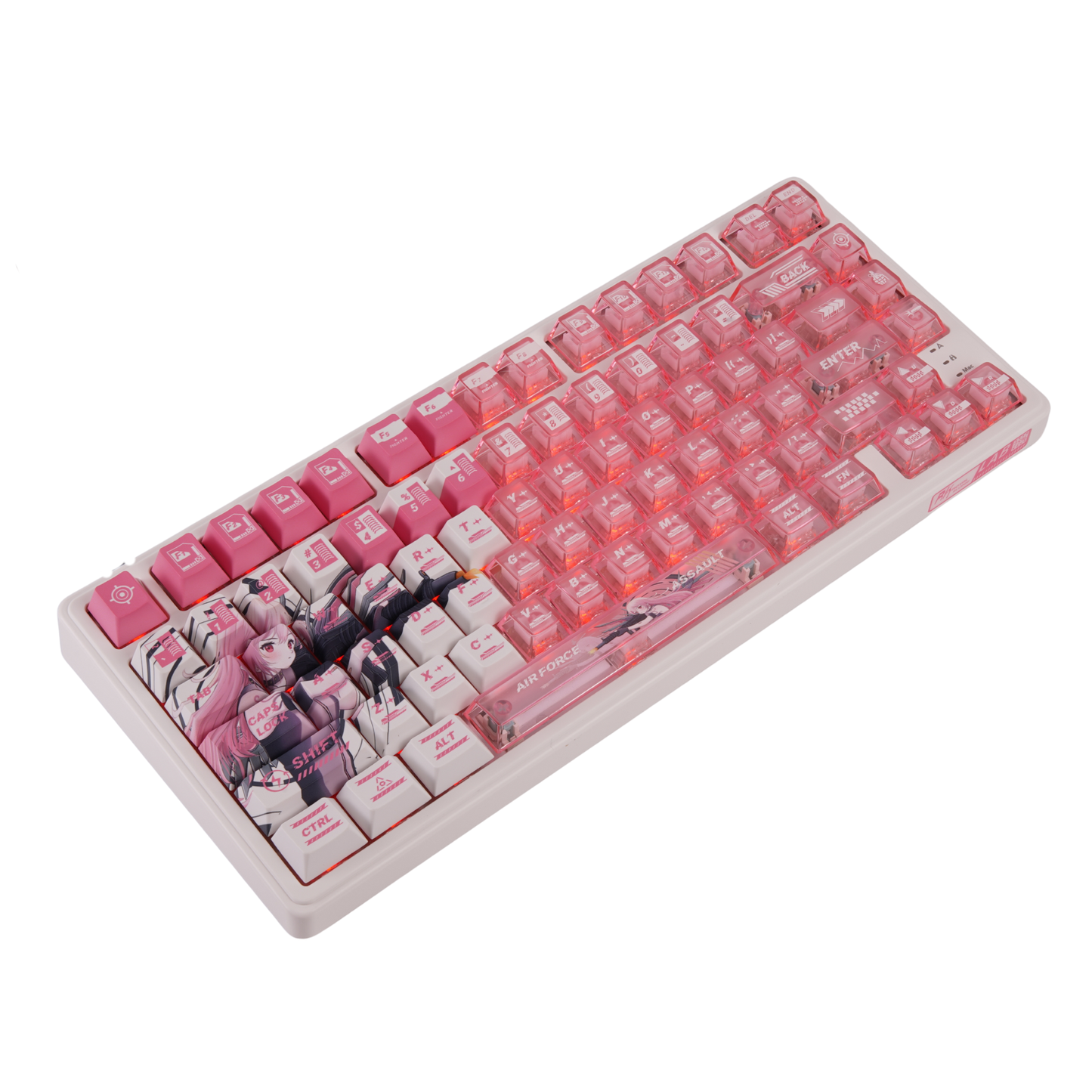 Kcelo RK R75 Pro TecladoMagnético RK R75 Pro| 0.005 RT, Hot-Swap, Perilla Multimedia