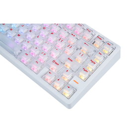 Teclado para juegos con cable Kcelo 75% Magnetic Switch Pro con almohadillas de amortiguación de grado eSports para PC de escritorio de la serie Professional