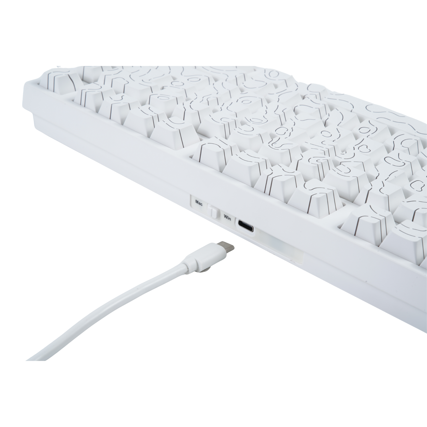 Teclado magnético para juegos con cable Kcelo Beta Classic 75% – Rendimiento en eSports