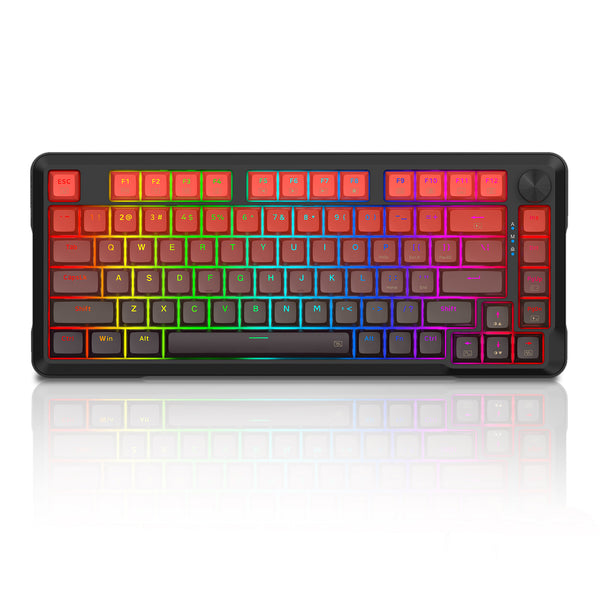 Magnetic Axis Wired Gaming Keyboard - Hall Effect Switch, Hot-Swap Gasket & Adjustable Knob