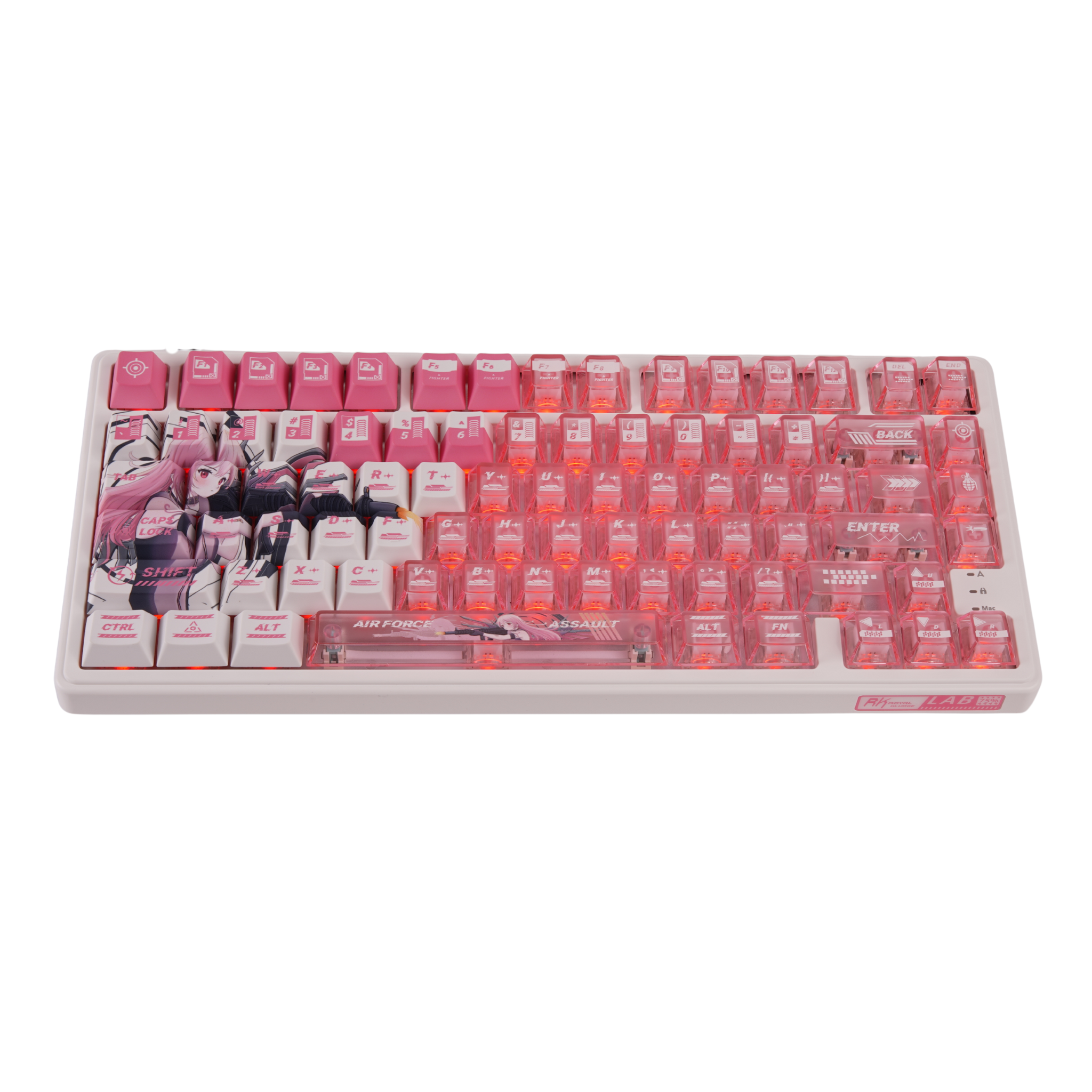 Kcelo RK R75 Pro TecladoMagnético RK R75 Pro| 0.005 RT, Hot-Swap, Perilla Multimedia