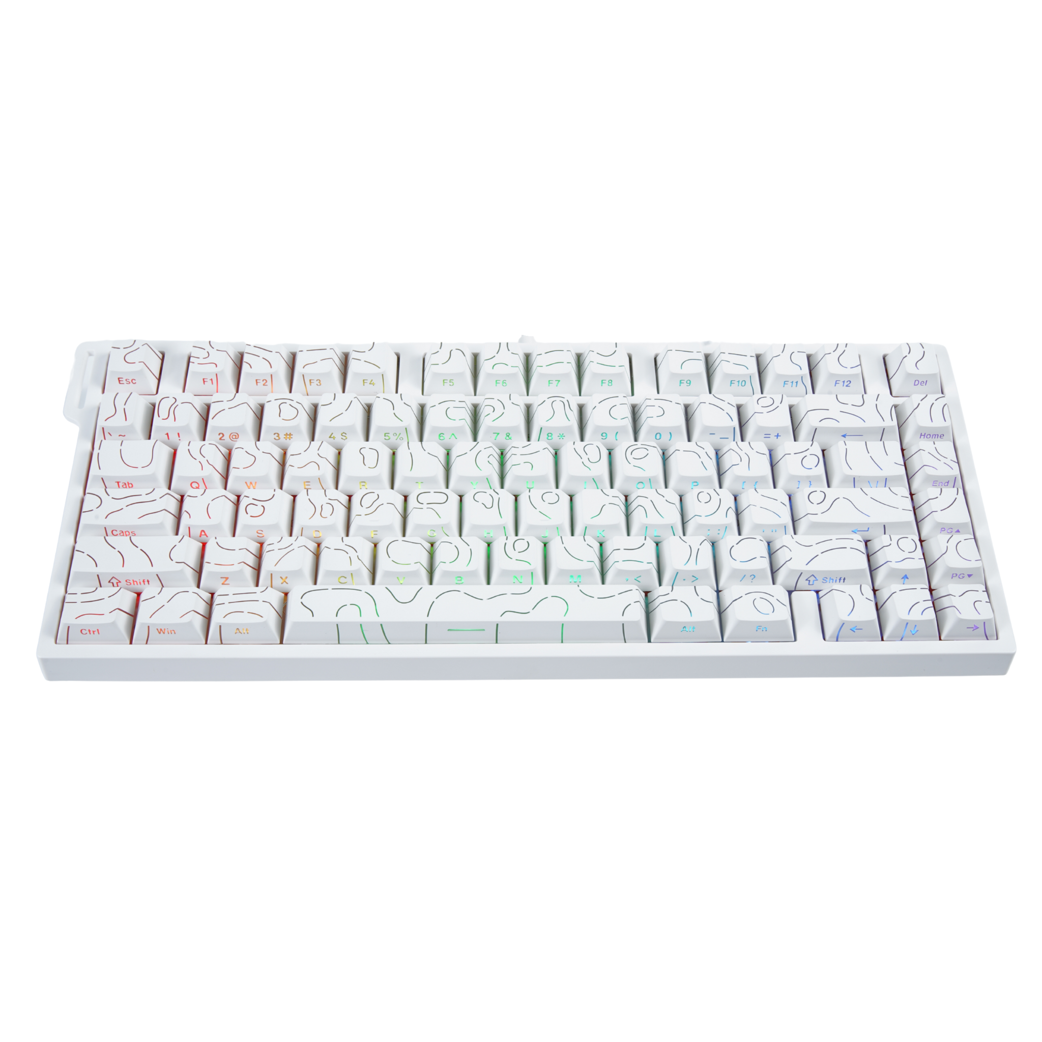 Teclado magnético para juegos con cable Kcelo Beta Classic 75% – Rendimiento en eSports