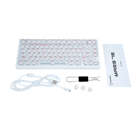 Teclado para juegos con cable Kcelo 75% Magnetic Switch Pro con almohadillas de amortiguación de grado eSports para PC de escritorio de la serie Professional