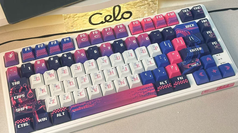 Magnetic axis keyboard