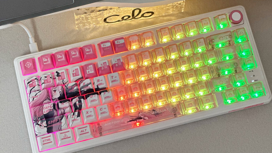 Magnetic axis keyboard